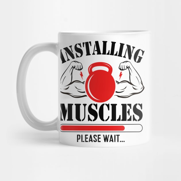 Installing Muscles Please Wait by badrianovic